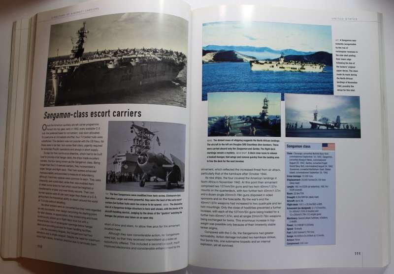 The Illustrated Guide to Aircraft Carriers of the World by Bernard Ireland Softcover Book
