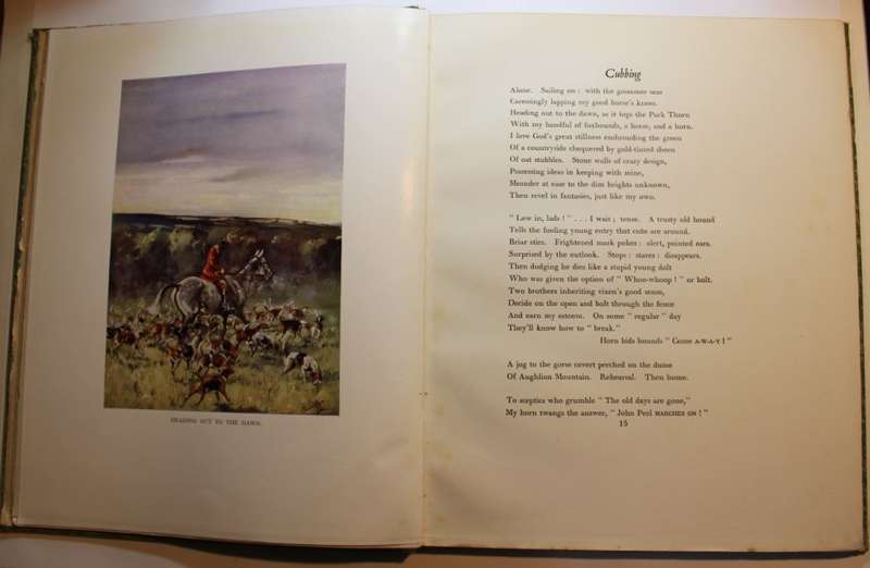 Rhymes Of An Irish Huntsman by Stanislaus Lynch Hardcover Book First Edition 1937