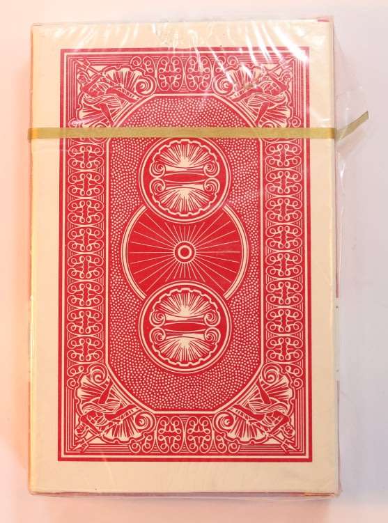Carta Mundi Playing Cards Atlantis Red Sealed Deck, Made In Belgium