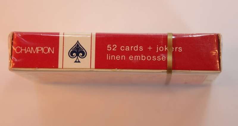 Carta Mundi Playing Cards Atlantis Red Sealed Deck, Made In Belgium