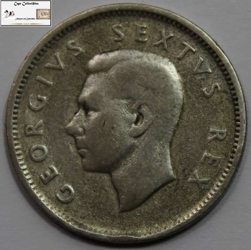 South Africa 1 Shilling Coin 1952 Circulated