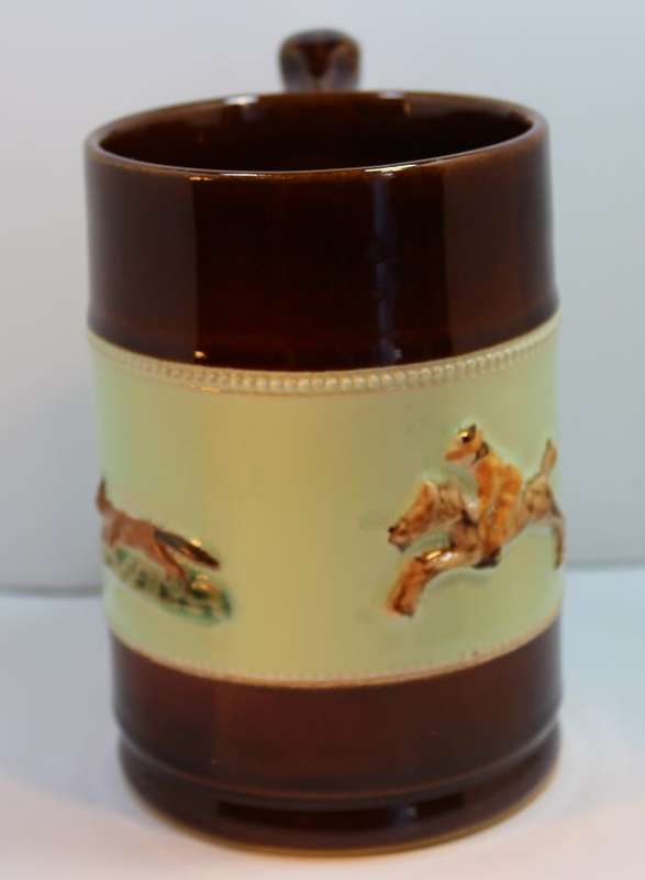 Bourne Denby Fox Hunt Beer Tankards - Set of 3.