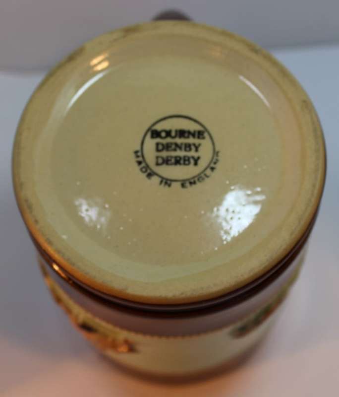 Bourne Denby Fox Hunt Beer Tankards - Set of 3.