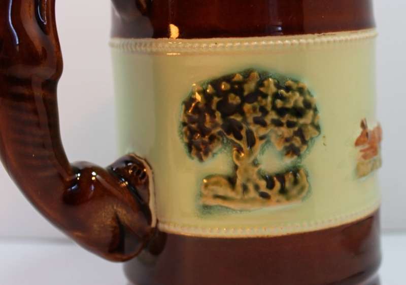 Bourne Denby Fox Hunt Beer Tankards - Set of 3.