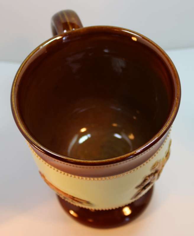 Bourne Denby Fox Hunt Beer Tankards - Set of 3.
