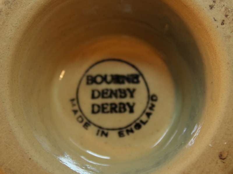 Bourne Denby Fox Hunt Beer Tankards - Set of 3.