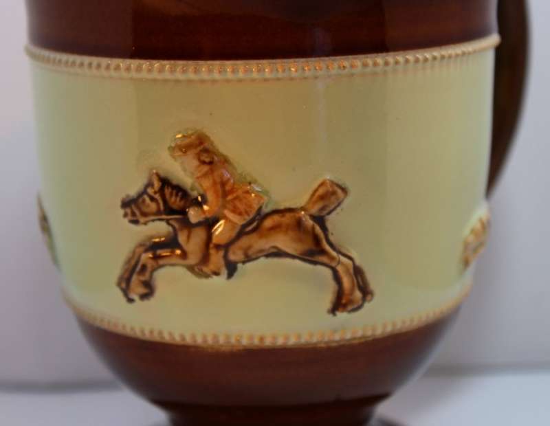 Bourne Denby Fox Hunt Beer Tankards - Set of 3.