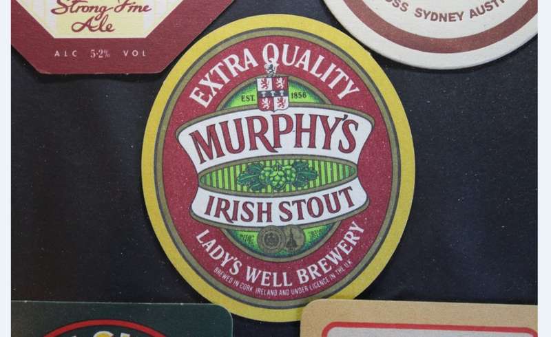 Assorted International Bar Mats - Framed.