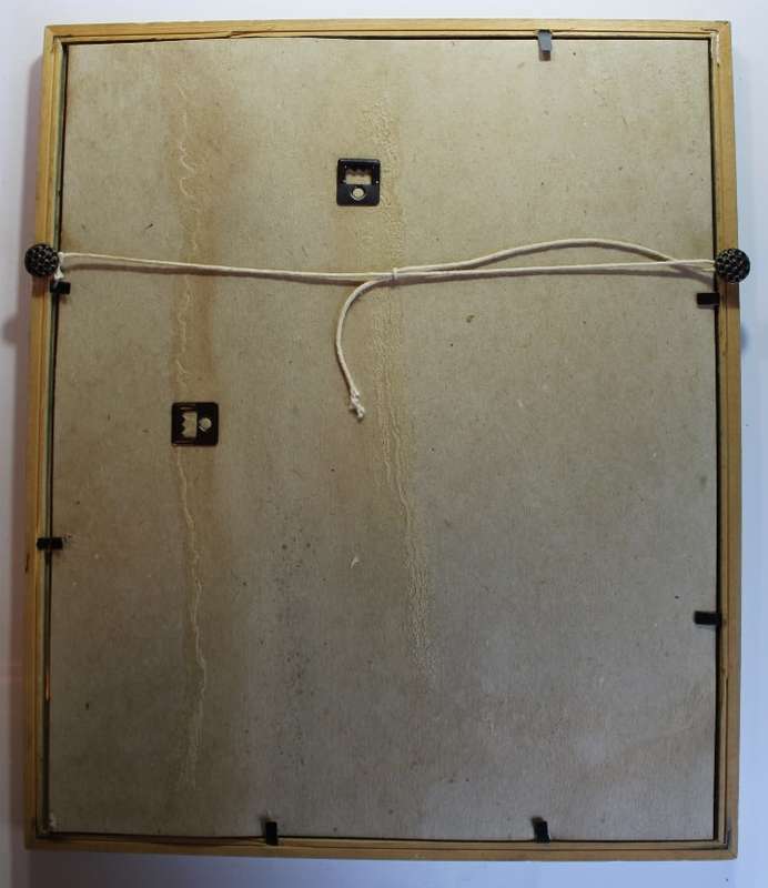 Assorted International Bar Mats Framed.