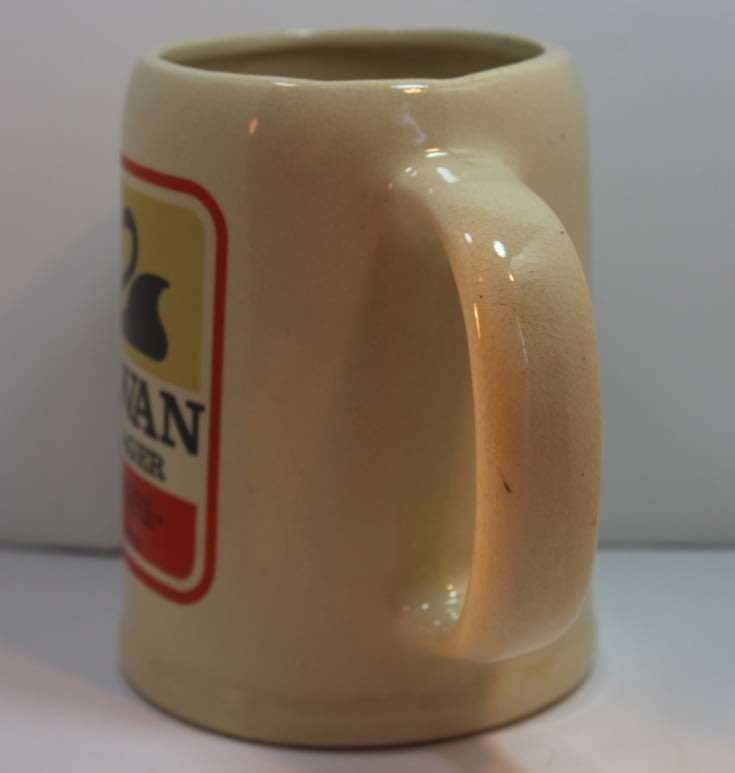 Swan Lager Beer Mug Circa 1984.