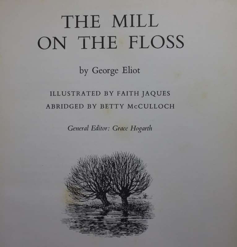 The Mill on the Floss by George Eliot Softcover Book.