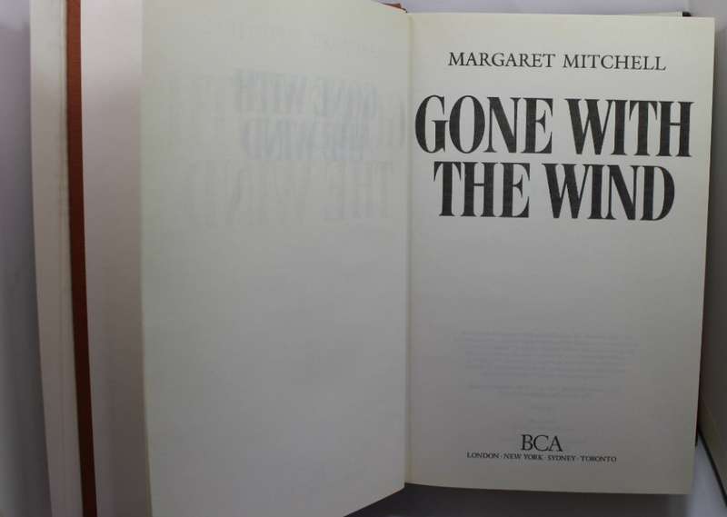 Gone With The Wind by Margaret Mitchell Hardcover Book