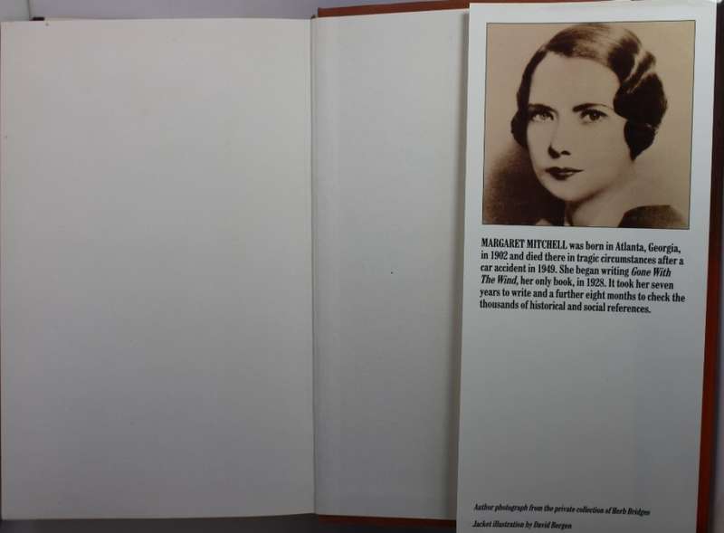 Gone With The Wind by Margaret Mitchell Hardcover Book