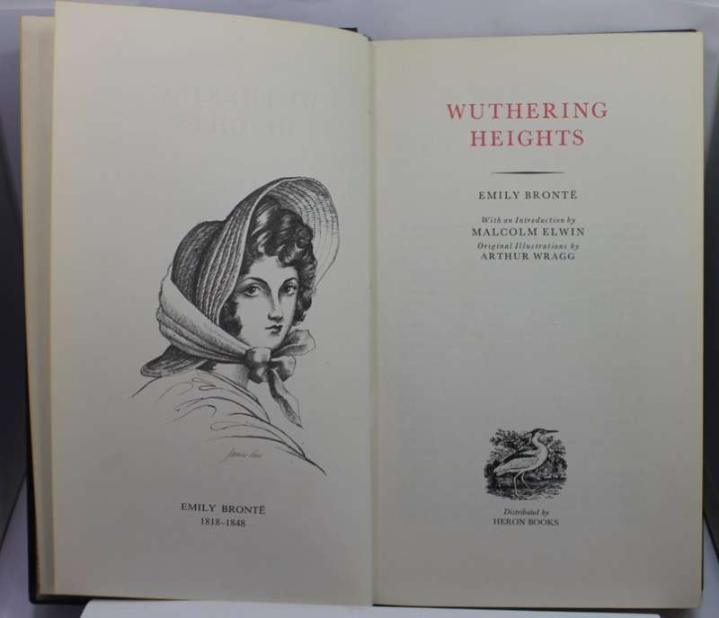 Wuthering Heights by Emily Bronte Hardcover Book