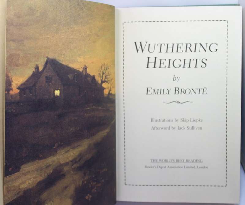 Wuthering Heights by Emily Bronte Hardcover Book