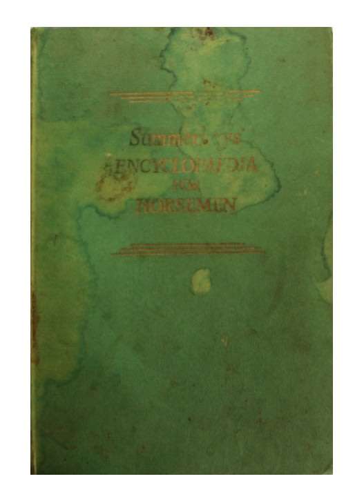 Summerhays Encyclopaedia For Horsemen 1959 Hardcover Book