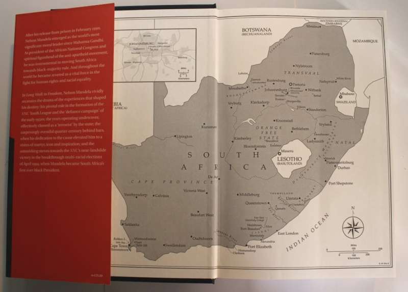 Nelson Mandela Long Walk to Freedom Hardcover Book 2013.