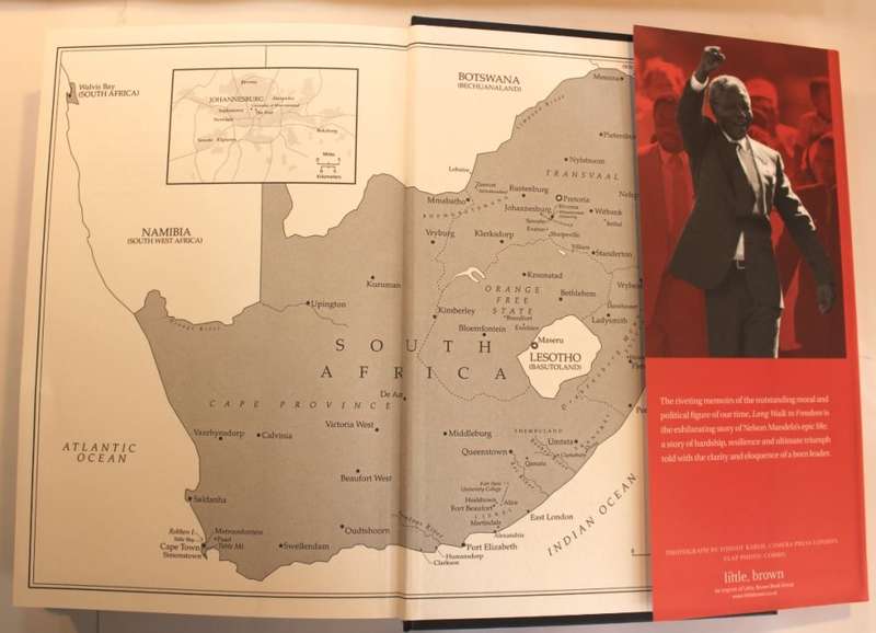 Nelson Mandela Long Walk to Freedom Hardcover Book 2013.