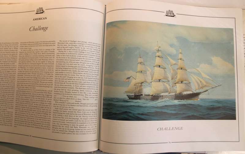 Great Classic Sailing Ships by Kenneth Giggal 1996 Edition Hardcover Book