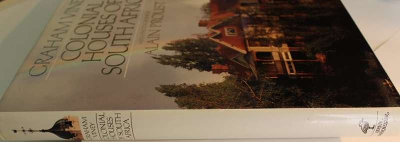 Colonial Houses Of South Africa by Graham Viney Hardcover Book