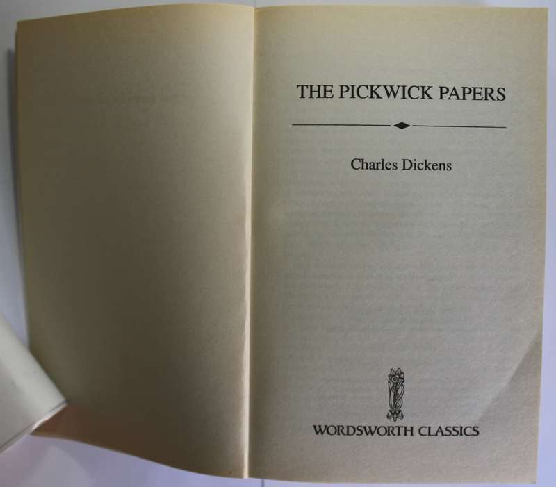 The Pickwick Papers by Charles Dickens Softcover Book