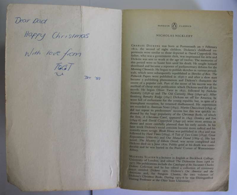 Nicholas Nickleby by Charles Dickens Softcover Book