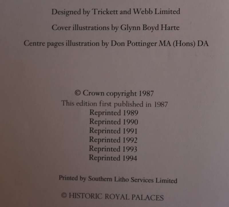 The Tower Of London by Peter Hammond Softcover Book
