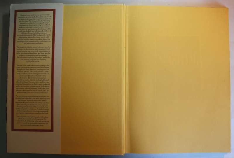 The Complete Book Of Shooting by Backhouse, Knowles, Little, McKelvie Hardcover Book
