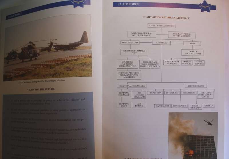 SANDF SAAF Edition Military Service Guide for Newcomers Softcover Book.