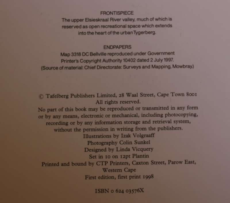 The Tygerberg Compiled By N M Du Plessis Hardcover Book