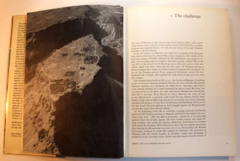Masada by Yigael Yadin Hardcover Book