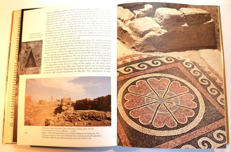 Masada by Yigael Yadin Hardcover Book