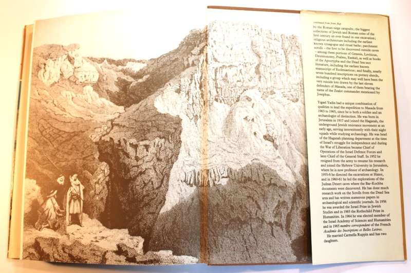 Masada by Yigael Yadin Hardcover Book