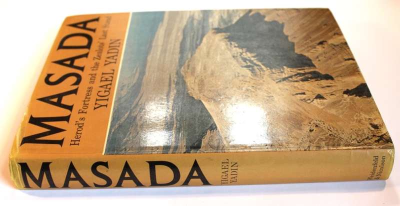 Masada by Yigael Yadin Hardcover Book
