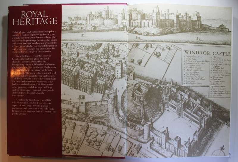 Royal Heritage by J H Plumb and Huw Wheldon Hardcover Book