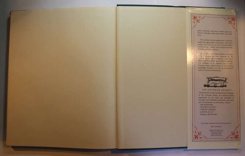 The Victorian House Catalogue Young and Marten Victorian Society Hardcover Book
