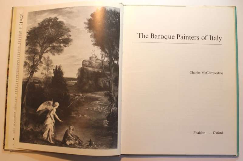 The Baroque Painters Of Italy by Charles McCorquodale Hardcover Book