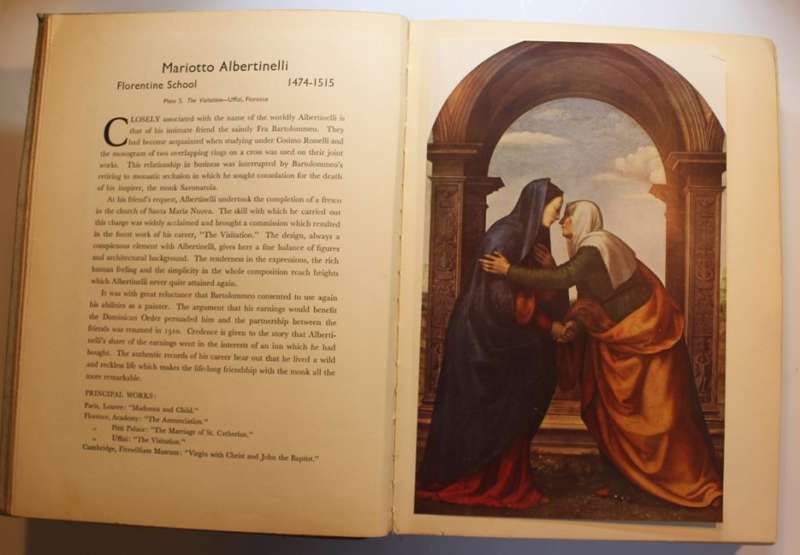 World Famous Paintings One Hundred Reproductions In Colour by J Greig Pirie 1st Edition 1938.