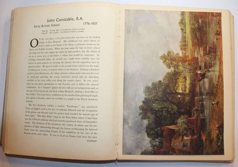World Famous Paintings One Hundred Reproductions In Colour by J Greig Pirie 1st Edition 1938.