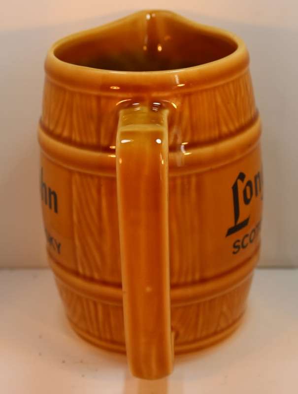 Long John Scotch Whisky Water Jug, Made by West Highland Pottery, Scotland.