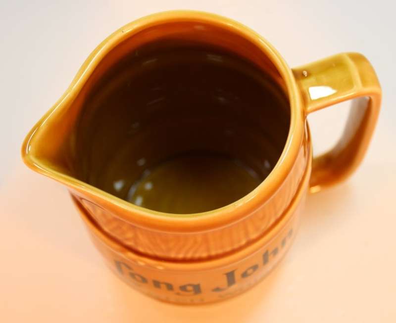 Long John Scotch Whisky Water Jug, Made by West Highland Pottery, Scotland.