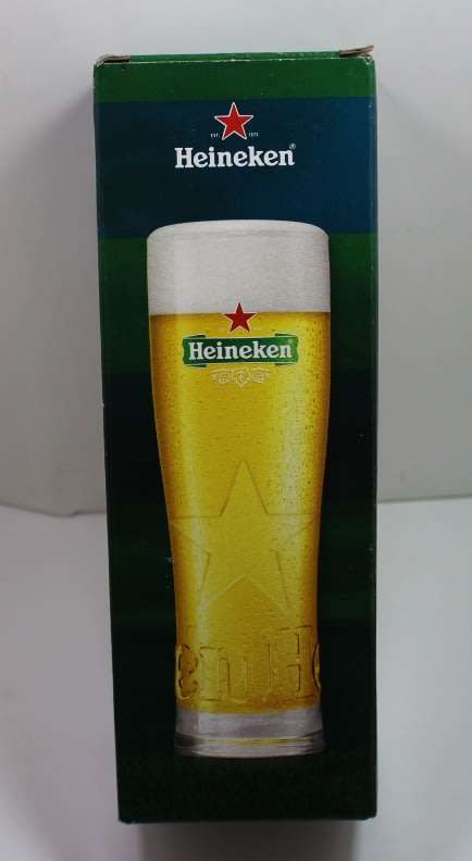 Heineken Bar Mat & Beer Glass RWC Japan 2019 with Heineken Picture