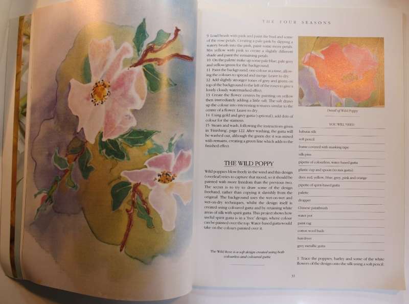 Creative Silk Painting and Workshop Set of 2 Books
