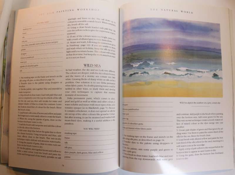 Creative Silk Painting and Workshop Set of 2 Books
