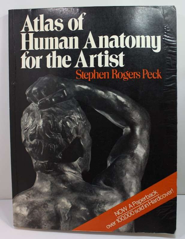 Atlas Of Anatomy for the Artist Set of 2 x Hard and Softcover Books