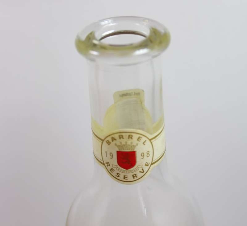 Chenin Blanc Ken Forrester Noble Late Harvest 1998 Glass Bottle Bar Decoration