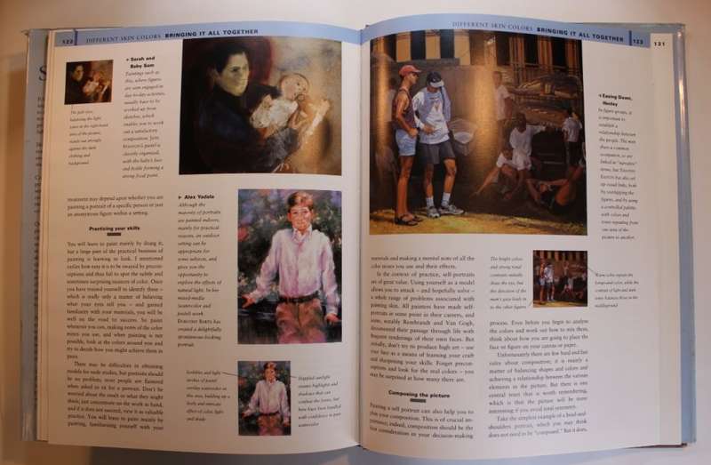 How To Paint Skin Tones by James Horton Hardcover Book