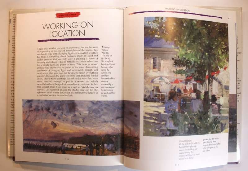 Oils Workshop by Richard Pikesley Hardcover Book