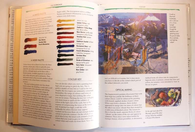 Oils Workshop by Richard Pikesley Hardcover Book