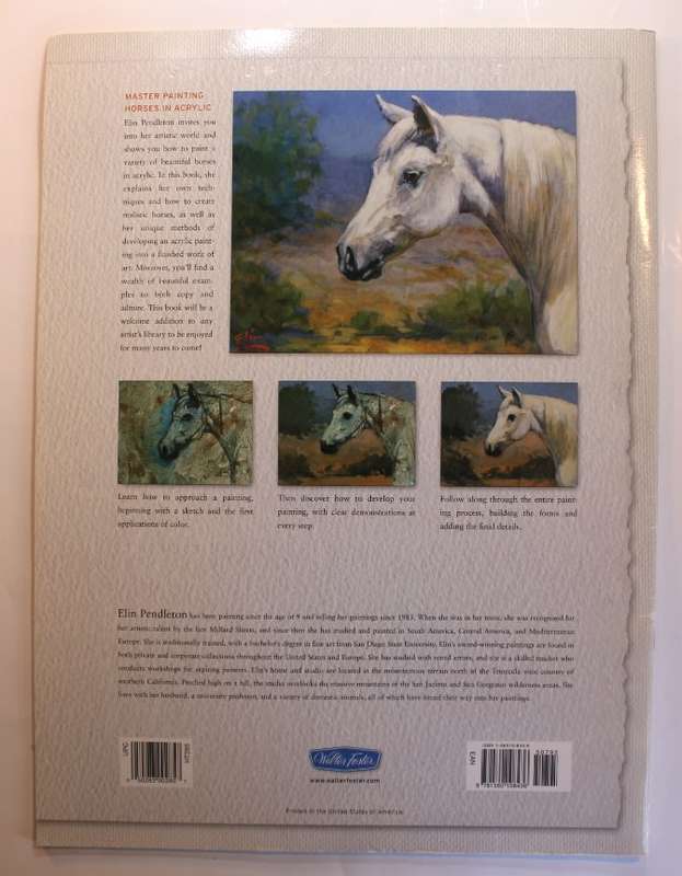 Learn to Paint Horses Set of 3 Leonardo and Walter Foster Art Softcover Books